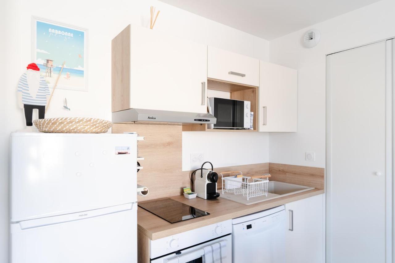 Appartement Neuf 4 Etoiles - Sunset Lodge, Narbonne Plage Exteriér fotografie